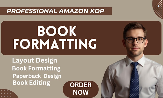 Gig Preview - Do book formatting for amazon KDP in adobe indesign or google doc microsoft word