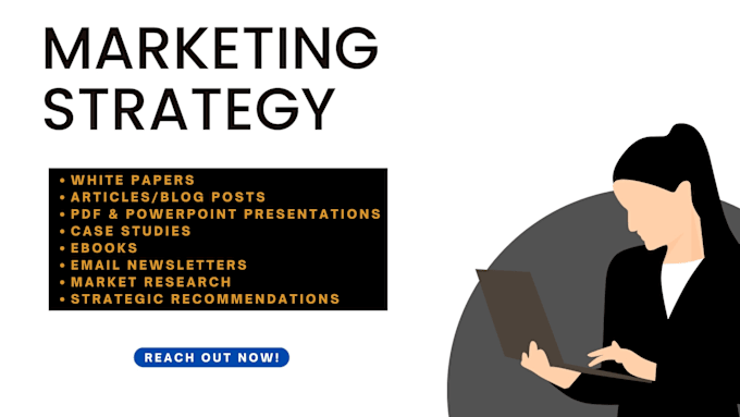 Gig Preview - Write marketing strategy white papers for you