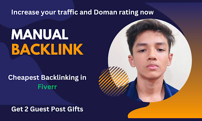 Gig Preview - Do high DR manual backlink