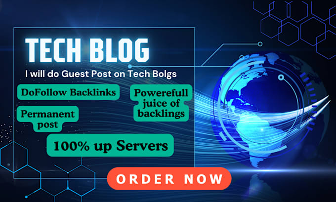 Gig Preview - Publish tech guest post on high authority tech blogs