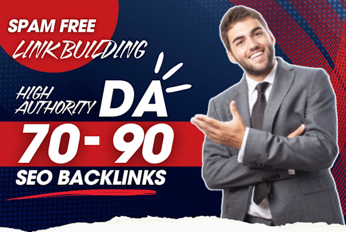 Gig Preview - Do quality link building via high da authority dofollow seo backlinks service