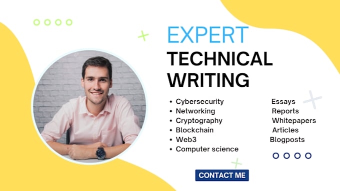 Gig Preview - Do technical research writing in IT,cybersecurity, networking, data science