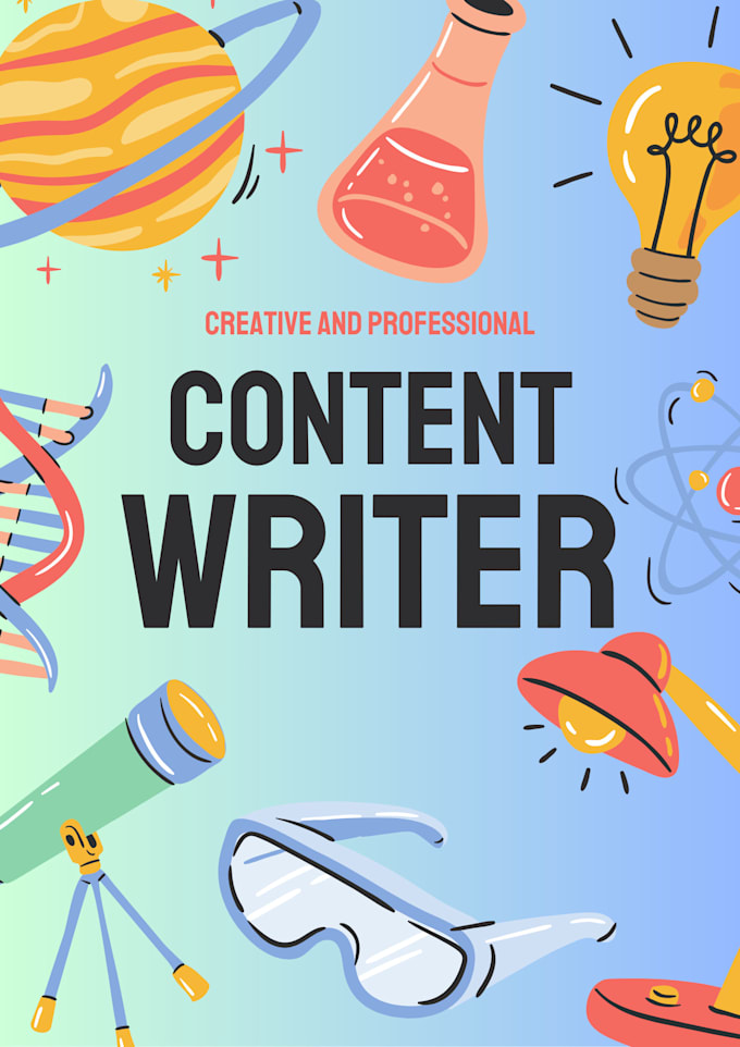 Gig Preview - Be a creative and professional content writer