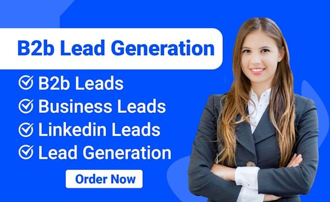 Gig Preview - Do linkedin lead generation, b2b leads, and build a prospect email list