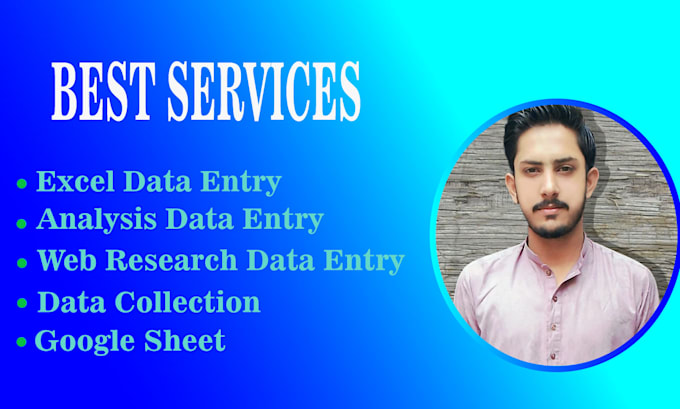 Bestseller - do data entry, web research, convert pdf to word, ms, excel data entry