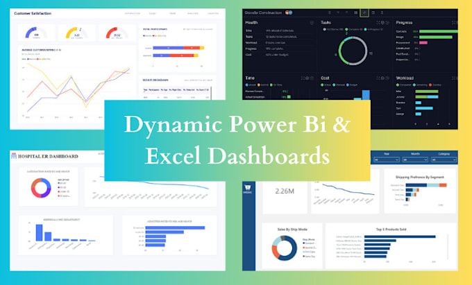 Gig Preview - Create power bi custom dashboard and data visualization with dax and power query