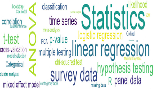 Gig Preview - Do statistical analysis using r, phython, spss and excel