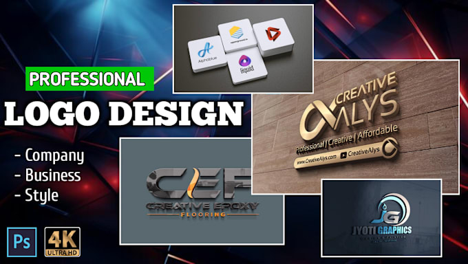 Gig Preview - Design creative logo for your business or product