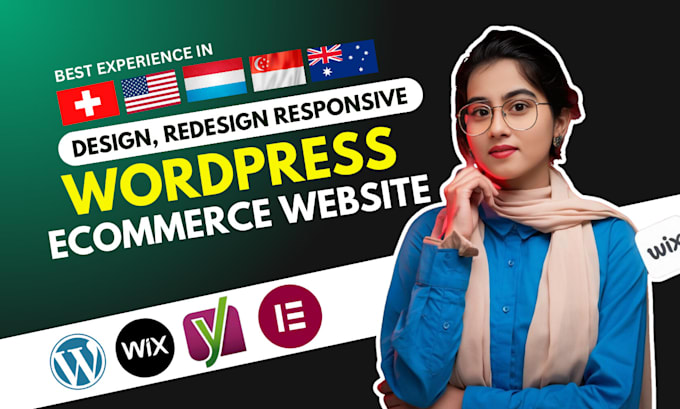 Bestseller - build fast responsive wordpress ecommerce website design or redesign