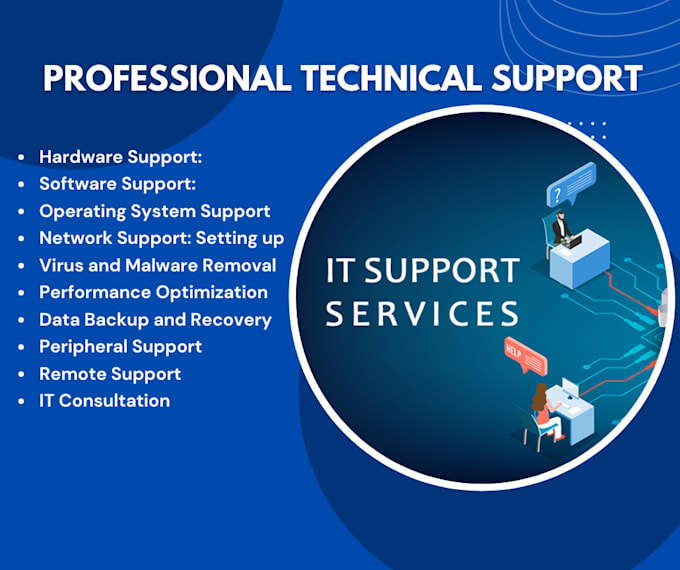 Bestseller - be your technical support and IT engineer