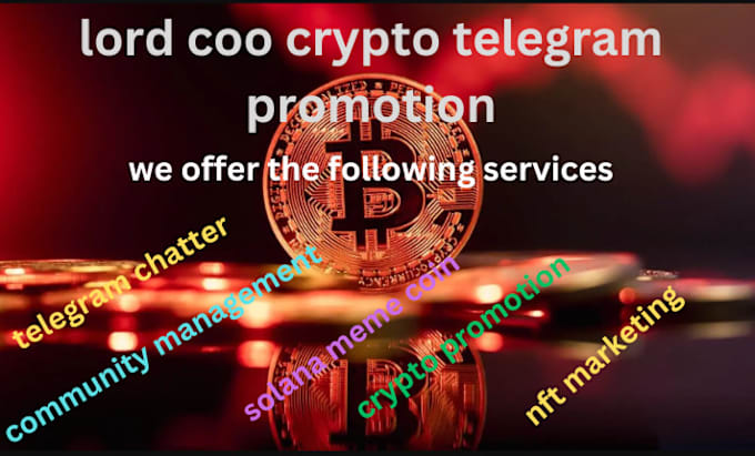 Gig Preview - Telegram promotion, web3, pump fun, moonshoot, twitter x marketing, memecoin