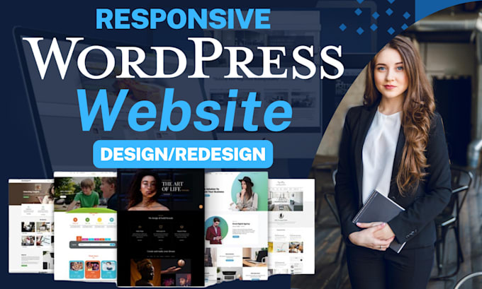 Gig Preview - Do wordpress website design and clone website with elementor pro