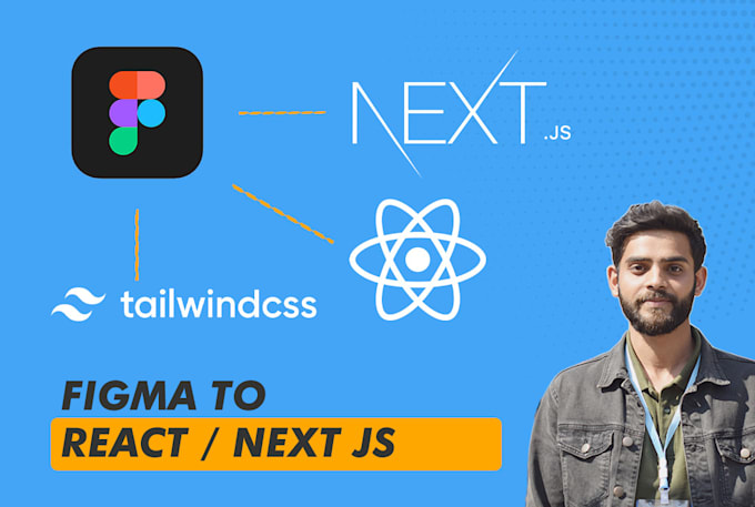 Bestseller - be your figma to next react tailwind web developer