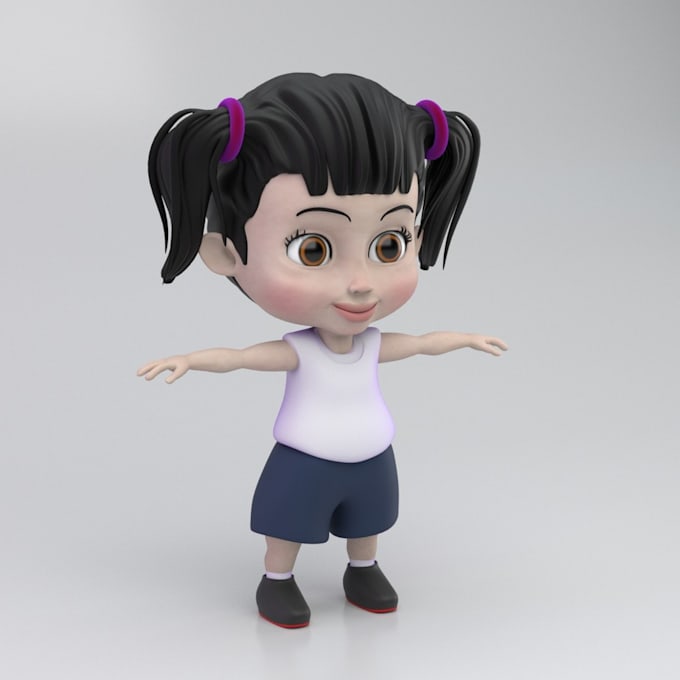 Gig Preview - Create 2d music video, 2d cartoon character,  character animation, kid animation