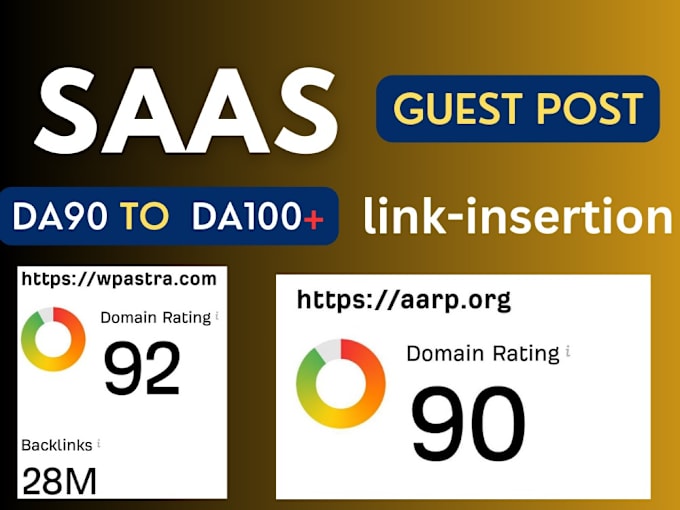 Bestseller - do saas guest post or link insertion on high rank saas sites