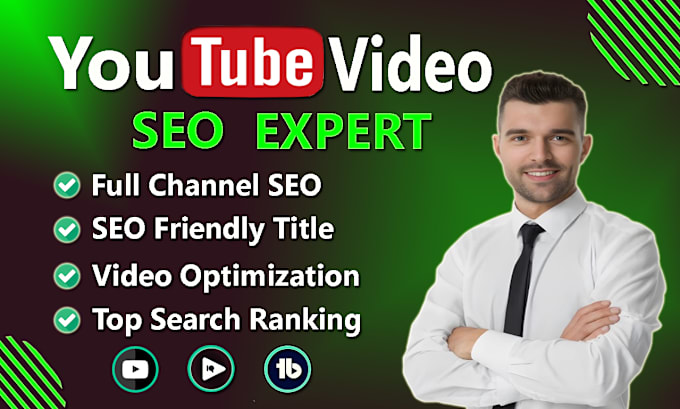 Bestseller - be your best youtube video SEO expert for top ranking