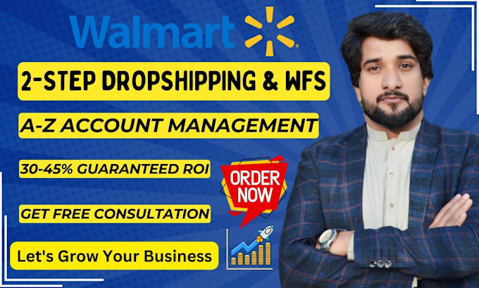 Gig Preview - Be your walmart dropshipping and wfs virtual assistant