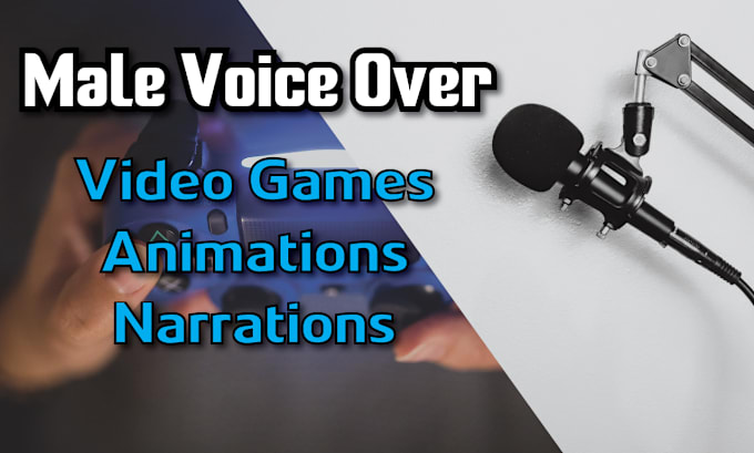 Gig Preview - Record voice lines for your video game or animation