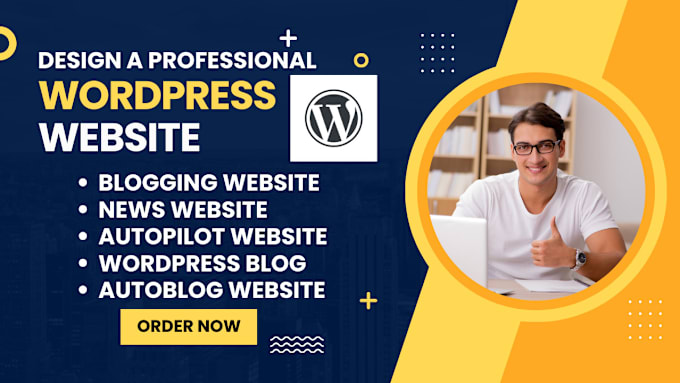 Gig Preview - Create autopilot, autoblogging wordpress website, autoblog, news website