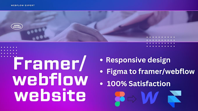 Gig Preview - Framer website design webflow website design framer website design webflow