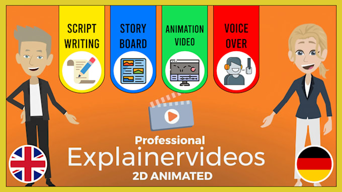 Gig Preview - Create professional animated explainer videos custom and creative