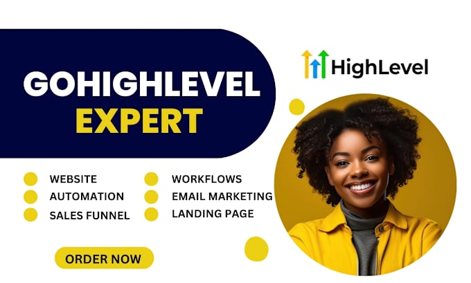 Gig Preview - Migrate clone gohighlevel workflow automation funnel chatbot ghl course website