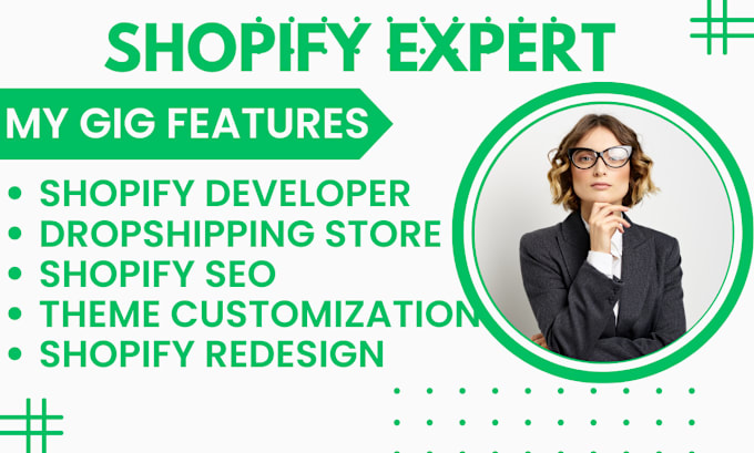 Gig Preview - Build an automated dropshipping shopify store or shopify website