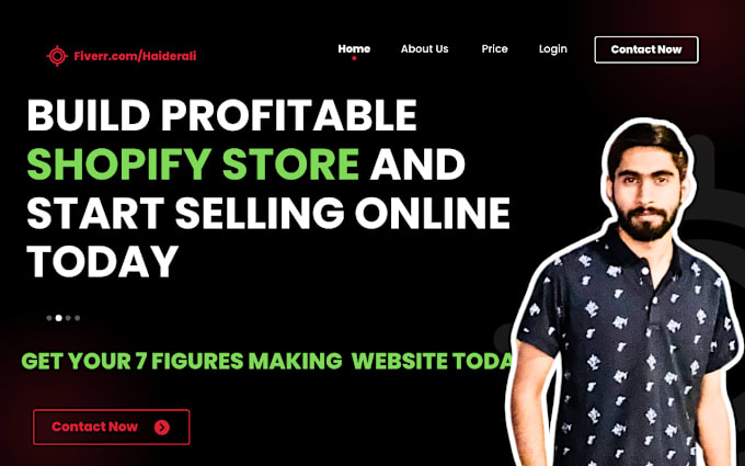 Gig Preview - Design redesign edit clone update fix shopify website store professionally