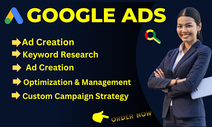 Gig Preview - Set up and manage your google ads adwords PPC campaigns