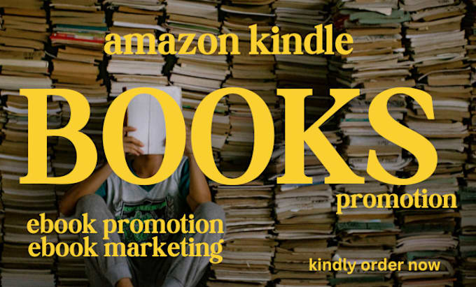 Gig Preview - Adverties your amazon kindle book do book promotion, ebook maketing audio book