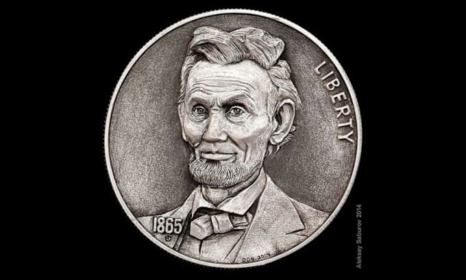 Gig Preview - Sculpt 3d coin model 3d medallion 3d bas relief 3d wood carving 3d cnc printable