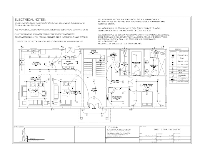 Gig Preview - Mep, plumbing, electrical, hvac and structure drawings