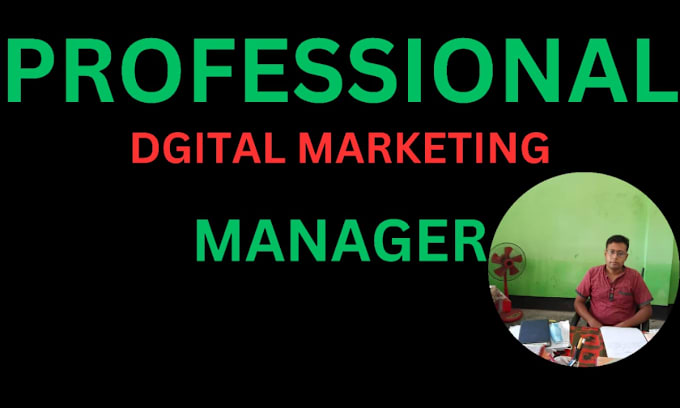 Gig Preview - Be your digital marketing, social media manager in USA