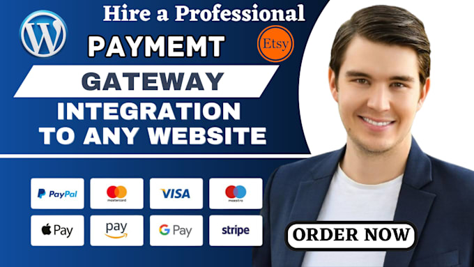 Bestseller - integrate google pay apple wise stripe paypal and other checkout payment gateway