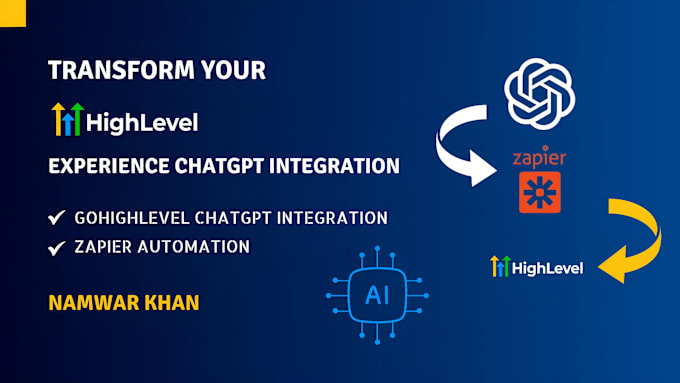 Gig Preview - Create ghl chatbot integration and custom ghl chatbot