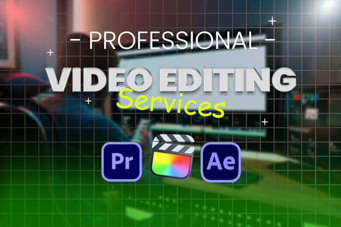 Gig Preview - Do professional video editing