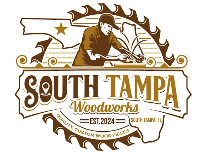 Gig Preview - Design awesome wood work logo