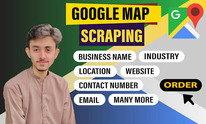 Gig Preview - Do google maps data scraping and b2b lead generation