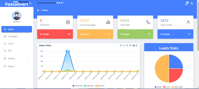 Gig Preview - Provide fax broadcasting service for get best leads  to you