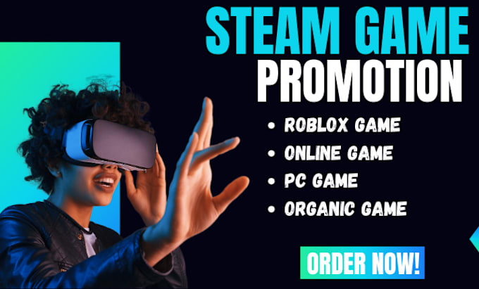 Gig Preview - Steam game promotion to increase your steam game visibilities and wishlist