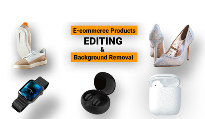 Gig Preview - Cut image background removal for e commerce website