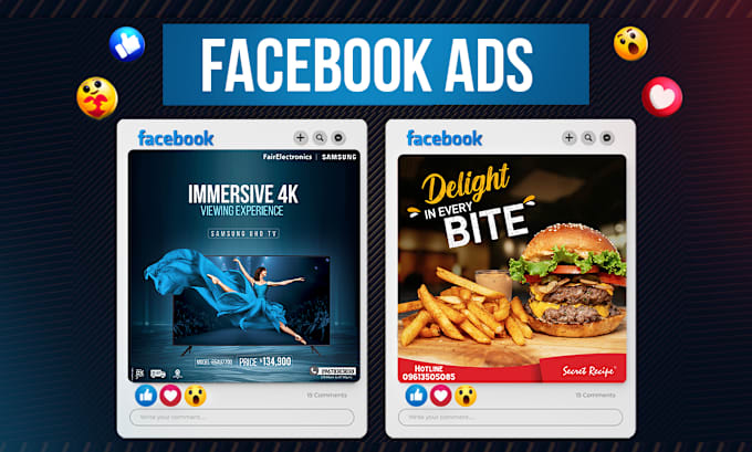 Bestseller - do social media design for facebook ads, meta ads, instagram ads