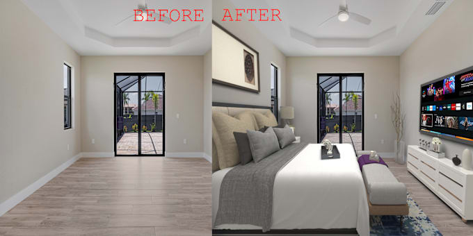 Bestseller - create 3d virtual staging and renovate furniture your houses