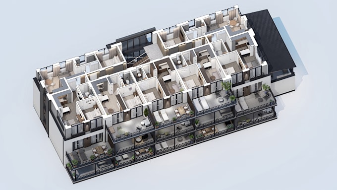 Gig Preview - 3d planning of apartments, houses