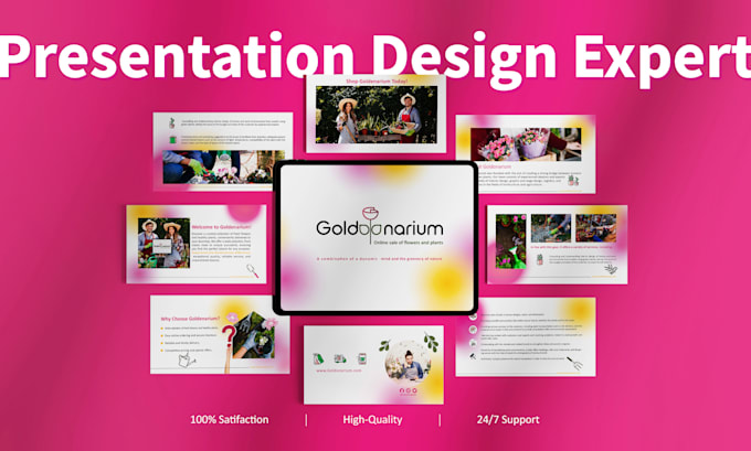 Gig Preview - Design a custom powerpoint presentation for your business