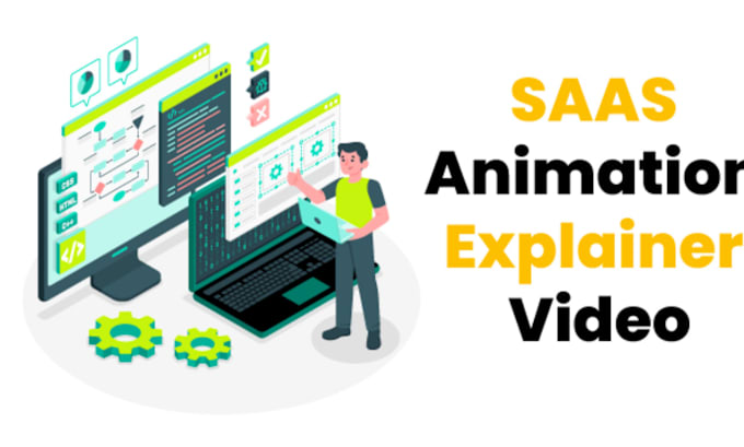 Gig Preview - Create saas demo video 2d animated explainer video HD screencast tutorial