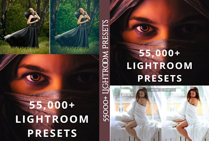 Gig Preview - Provide 55,000 premium lightroom presets pack for you to resell