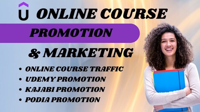 Gig Preview - Do online course promotion, marketing, ads and setup