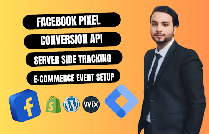 Gig Preview - Setup facebook pixel conversion API with server side tracking