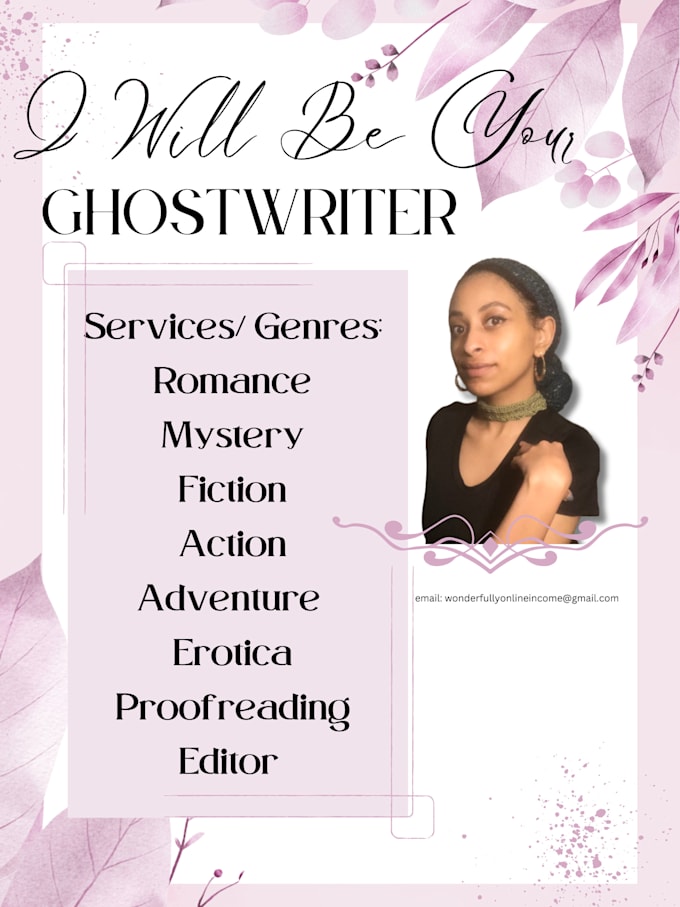 Bestseller - be your ghostwriter for novellas and novels